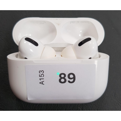 PAIR OF APPLE AIRPODS PRO
in MagSafe charging case