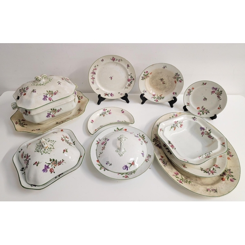 277 - QUANTITY OF SAMPSON BRIDGEWOOD DINNERWARE FOR HARRODS 
including two tureens, three ashets, eight bo... 