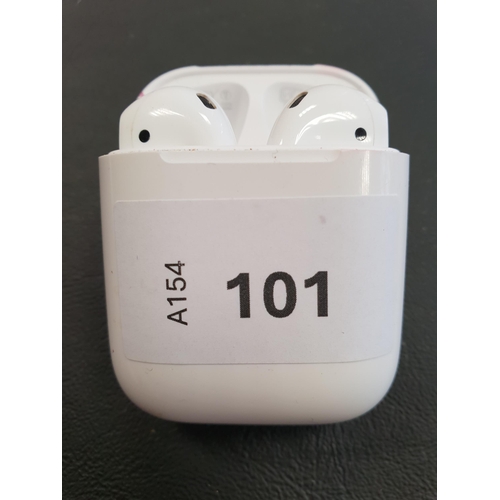 101 - PAIR OF APPLE AIRPODS 2ND GENERATION
in Lightning charging case