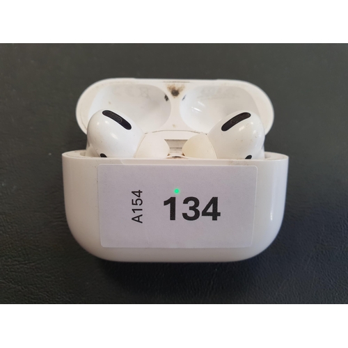 134 - PAIR OF APPLE AIRPODS PRO
in Pro charging case
Note: Airpods and case very dirty