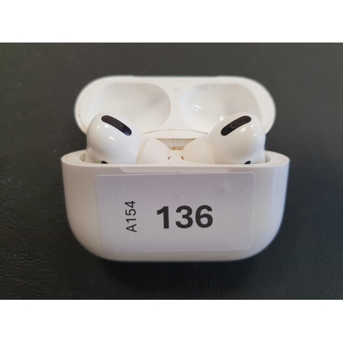 136 - PAIR OF APPLE AIRPODS PRO
in MagSafe charging case