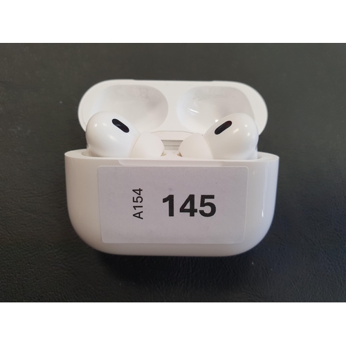 145 - PAIR OF APPLE AIRPODS PRO 2nd GENERATION
in Magsafe Charging case (Lightning)