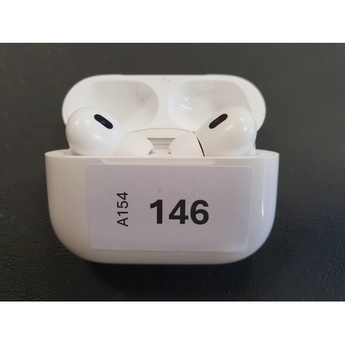 146 - PAIR OF APPLE AIRPODS PRO 2nd GENERATION
in Magsafe Charging case (Lightning)