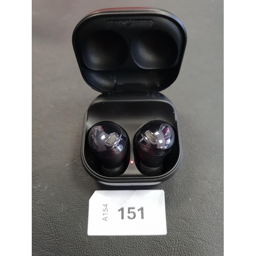 151 - PAIR OF SAMSUNG EARBUDS
in charging case, model SM-R190