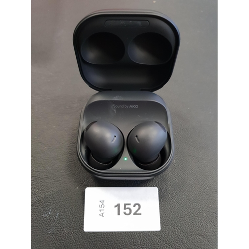 152 - PAIR OF SAMSUNG EARBUDS
in charging case, model SM-R510