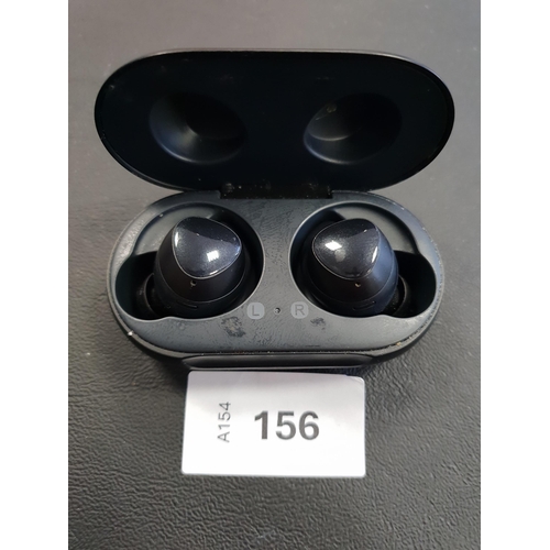 156 - PAIR OF SAMSUNG EARBUDS
in charging case, model SM-R170