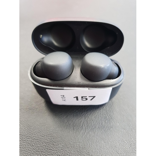 157 - PAIR OF SONY EARBUDS
Model WF-LS900N, in charging case