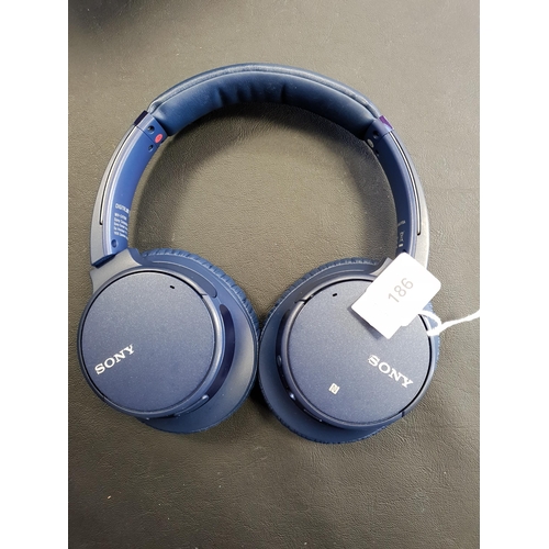 186 - PAIR OF SONY WH-CH700N HEADPHONES