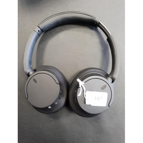 187 - PAIR OF SONY WH-CH720N ON-EAR WIRELESS HEADPHONES