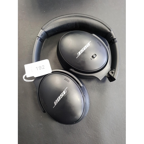 192 - PAIR OF BOSE QUIETCOMFORT 45 OVER EAR WIRELESS HEADPHONES
model 437310