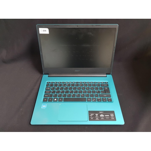 206 - ACER ASPIRE 1 A114 SERIES LAPTOP
Model - N20Q1; serial number NXA9KEK00A3050578F7600; Wiped
Note: It... 