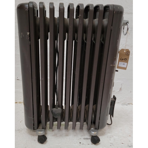 60 - DE LONGHI OIL FILLED RADIATOR