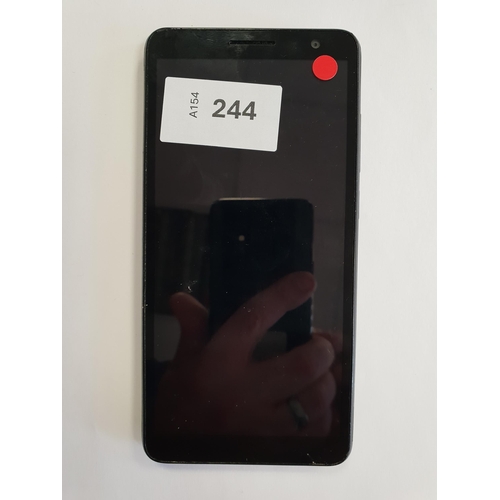 244 - ALCATEL 1B SMARTPHONE
model 5031G; IMEI 352006940604250; Google Account Locked. 
Note: It is the buy... 