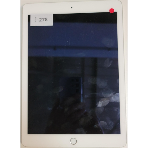 278 - APPLE IPAD AIR 2 - A1566 - WIFI 
serial number DMPP35LXG5W2. Apple account locked. 
Note: It is the ... 