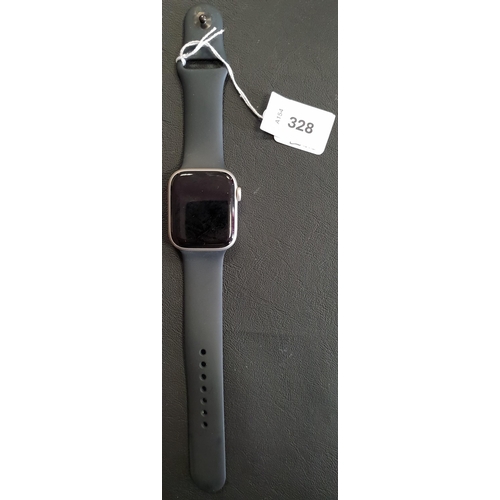 328 - APPLE WATCH SERIES 7 
45mm case; model A2478; S/N L2P4D6V06L; Apple Account Locked. 
Note: It is the... 