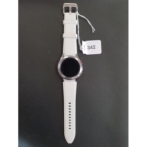 342 - SAMSUNG GALAXY WATCH
model SM-R880, serial number RFAT42ADMVZ. Wiped.
Note: It is the buyer's respon... 