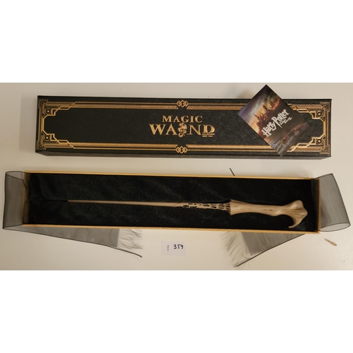 359 - BOXED MAGIC WAND LORD VOLDERMORT WAND