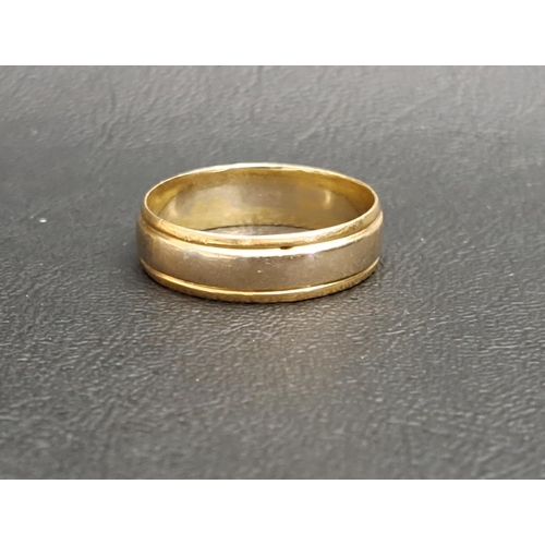 75 - NINE CARAT GOLD WEDDING BAND
ring size 1-2 and approximately 5 grams