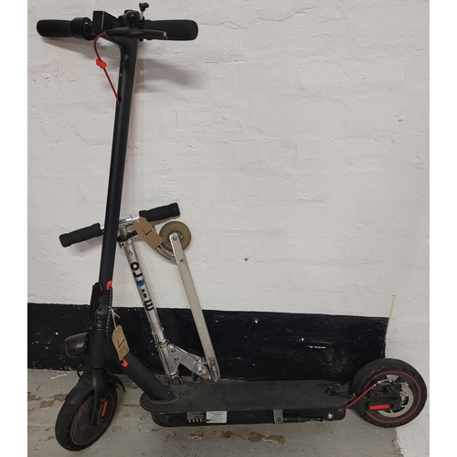 79 - TWO SCOOTERS
comprising one electric, missing bolt for back wheel, and one razer style