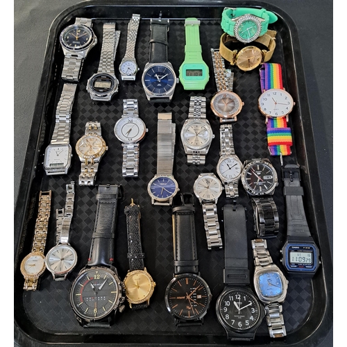 227 - SELECTION OF LADIES AND GENTLEMEN'S WRTISTWATCHES
including Tommy Hilfiger, Casio, Ben Sherman, Empo... 