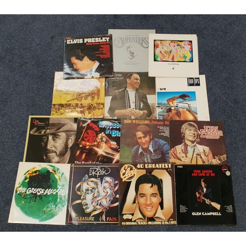 511 - SELECTION OF VINYL RECORDS
comprising 132 records, 3 of which are missing sleeves, including Queen, ... 