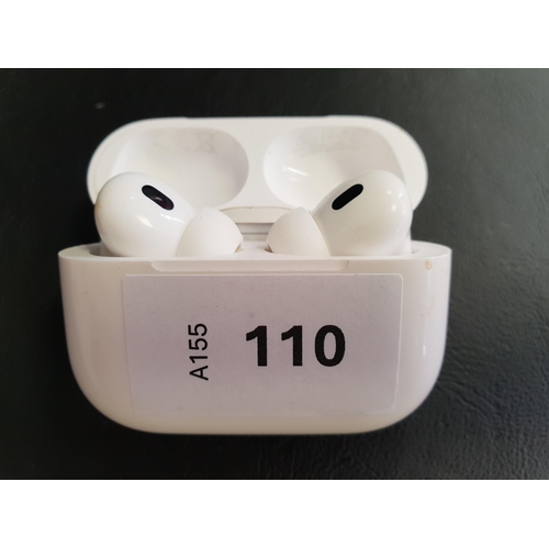 110 - PAIR OF APPLE AIRPODS PRO 2nd GENERATION
in Magsafe Charging case (Lightning)