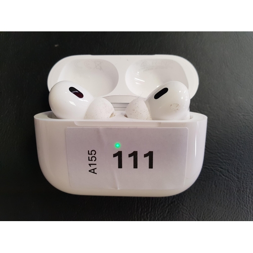 111 - PAIR OF APPLE AIRPODS PRO 2nd GENERATION
in Magsafe Charging case (USB-C)