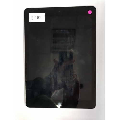 151 - APPLE IPAD 6th GENERATION - A1954 - WIFI & CELLULAR 
serial number GG7Y85JMJF89; IMEI 35303509833541... 