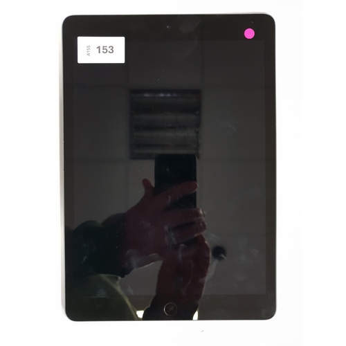 153 - APPLE IPAD 7TH GENERATION - A2197 - WIFI 
serial number F9GZG7Q3MF3M. Apple account locked. 
Note: I... 