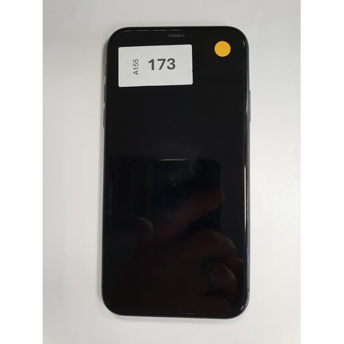 173 - APPLE IPHONE XR
IMEI 357351095821001. Apple Account locked. Sim tray missing.
Note: It is the buyer'... 