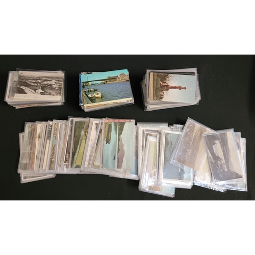 491 - ASSORTMENT OF SCOTTISH POSTCARDS
mainly 20th century, many in plastic sleeves, some blank, featuring... 