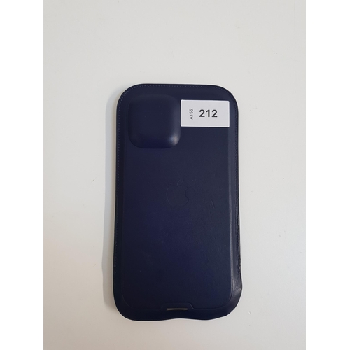 212 - APPLE IPHONE MAG SAFE SLEEVE FOR IPHONE 12 PRO MAX
in blue