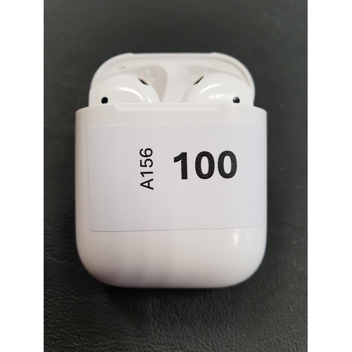 100 - PAIR OF APPLE AIRPODS 2ND GENERATION
in Lightning charging case