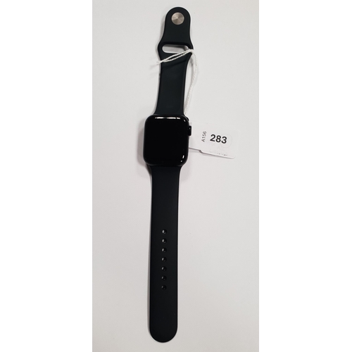 283 - APPLE WATCH SE
40mm case; model A2722; S/N DDXQT0XP02; Apple Account Locked
Note: It is the buyer's ... 