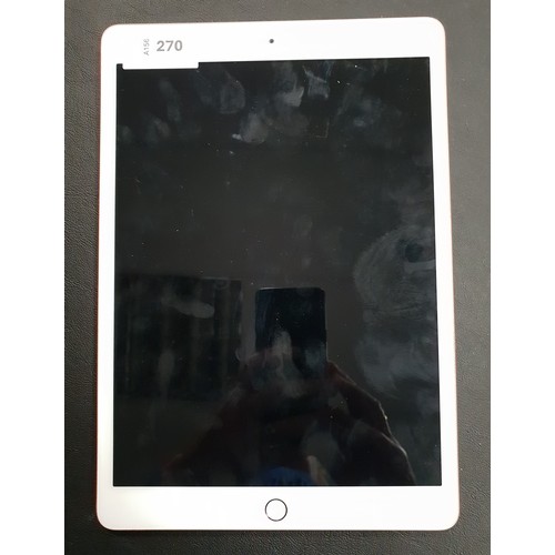 270 - APPLE IPAD 8TH GENERATION - A2270 - WIFI 
serial number GG7FLGR8Q1GJ. NOT Apple account locked. 
Not... 