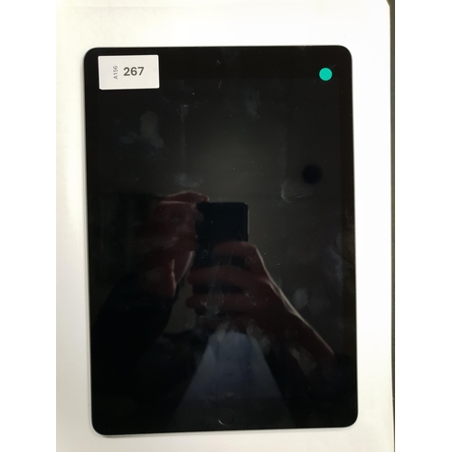 267 - APPLE IPAD 9TH GEN - A2602 - WIFI 
serial number JJ9R64G7W5. NOT Apple account locked. 
Note: It is ... 