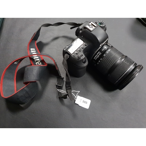 305 - CANON EOS 6D DSLR CAMERA
with Canon 24-104 Image Stabiliser lens