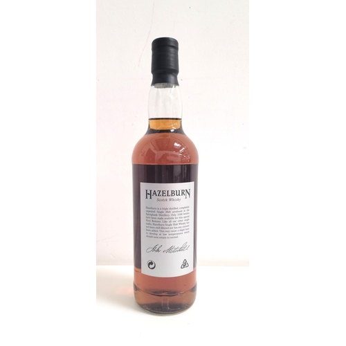 484 - HAZELBURN 8 YEAR OLD SINGLE MALT SCOTCH WHISKY 
first release - limited to only 5100 bottles, distil... 