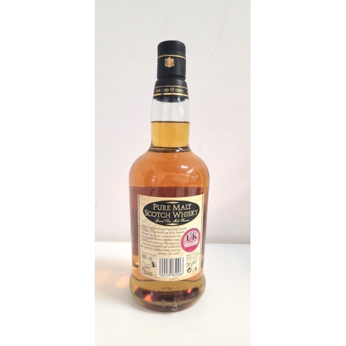 504 - ONE BOTTLE OF 18 YEAR OLD PURE MALT SCOTCH WHISKY 
by Wallace and Young Distillers co., 70cl and 40%... 