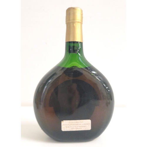 518 - TRIANON 1990 VINTAGE ARMAGNAC slight damage to upper label, 0.70l and 40%, level low shoulder, one b... 