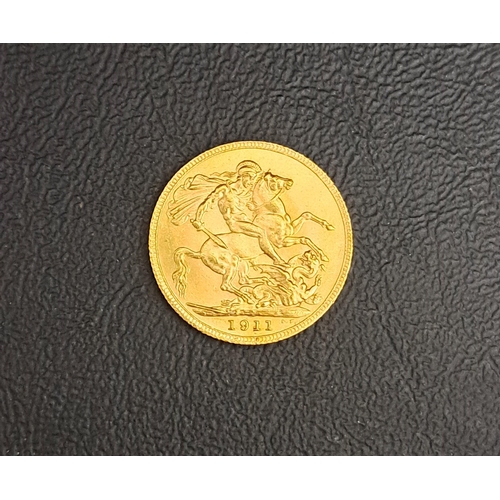 465 - GEORGE V GOLD SOVEREIGN COIN
dated 1911