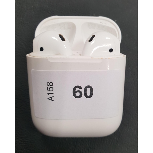 60 - PAIR OF APPLE AIRPODS 2ND GENERATION
in Lightning charging case