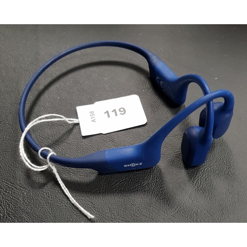 119 - PAIR OF SHOKZ OPENRUN HEADPHONES
model S803