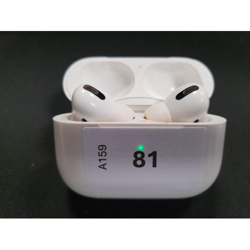 81 - PAIR OF APPLE AIRPODS PRO
in MagSafe charging case