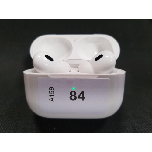 84 - PAIR OF APPLE AIRPODS PRO 2nd GENERATION
in Magsafe Charging case (USB-C)