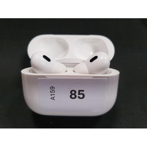 85 - PAIR OF APPLE AIRPODS PRO 2nd GENERATION
in Magsafe Charging case (Lightning)