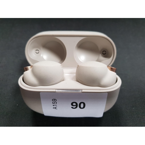 90 - PAIR OF SONY EARBUDS
Model WF-1000XM4, in charging case