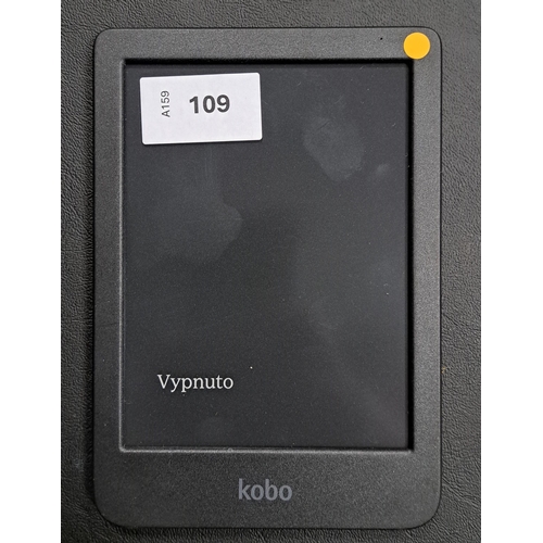 109 - KOBO CLARA BW E-READER
serial number N365410044244
Note: It is the buyer's responsibility to make al... 