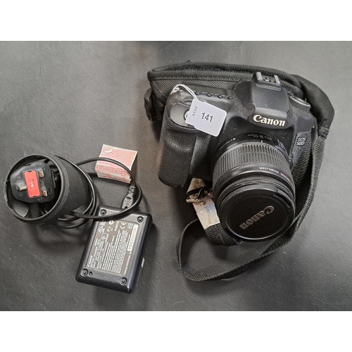 141 - CANON EOS 50D CAMERA
with macro lens0.25m/0.8ft, with batter charger and spare battery