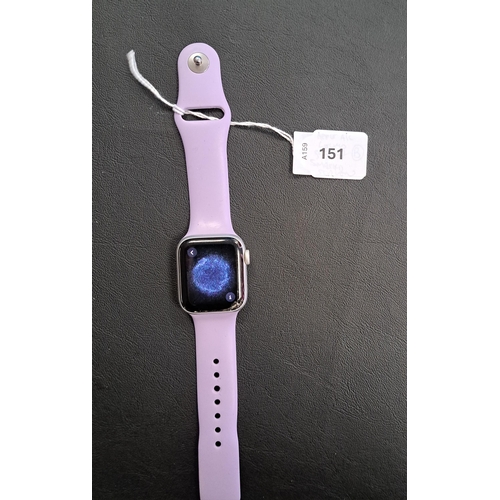 151 - APPLE WATCH SE
40mm case; model A2351; S/N G99HM2UUQ07R; Apple Account Locked. Smashed screen
Note: ... 